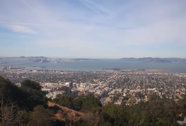 A view of the Bay Area from The Lawrence during the day