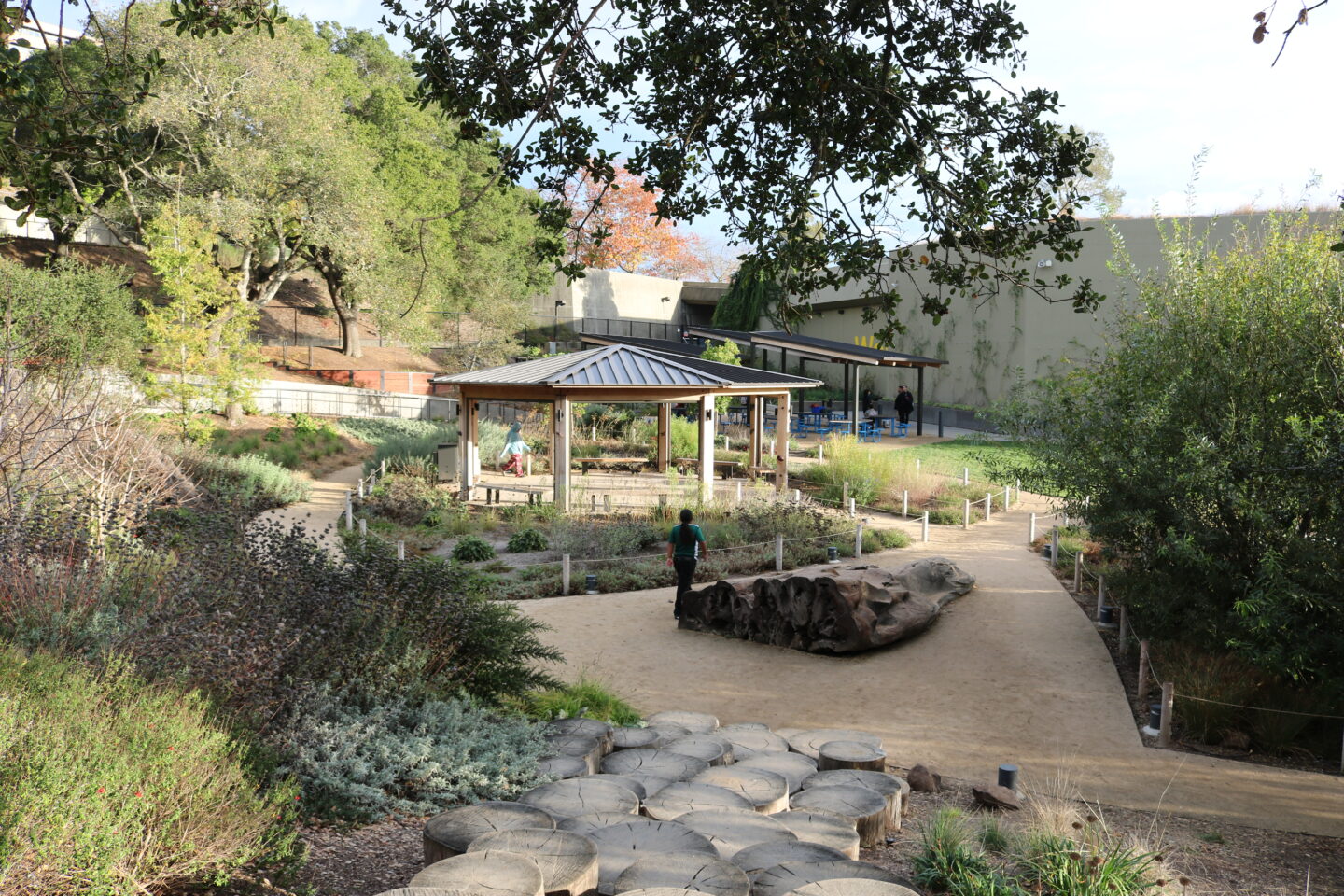 The Outdoor Nature Lab pavilion
