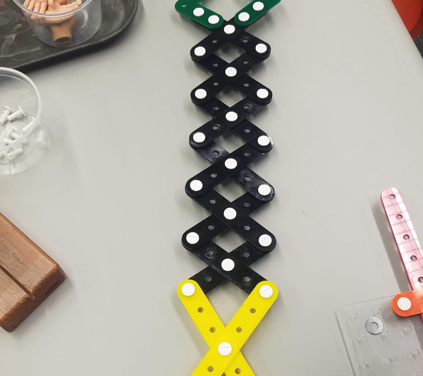 A linkage created in the Linkage Lab workshop