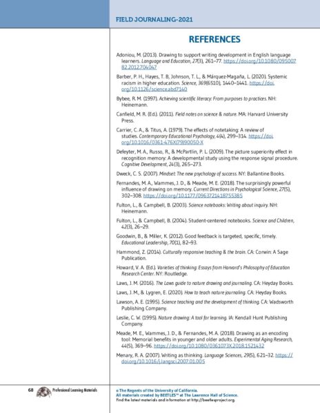 3. References preview