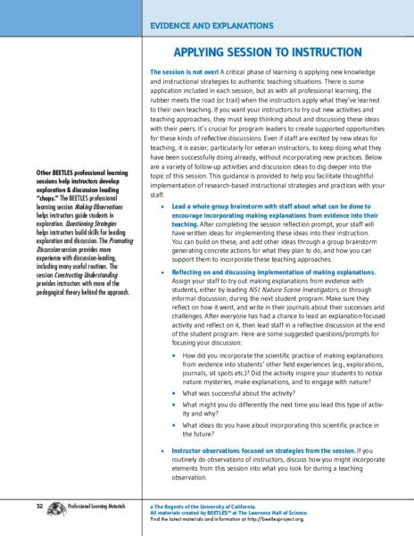 Applying Session To Instruction 4 preview