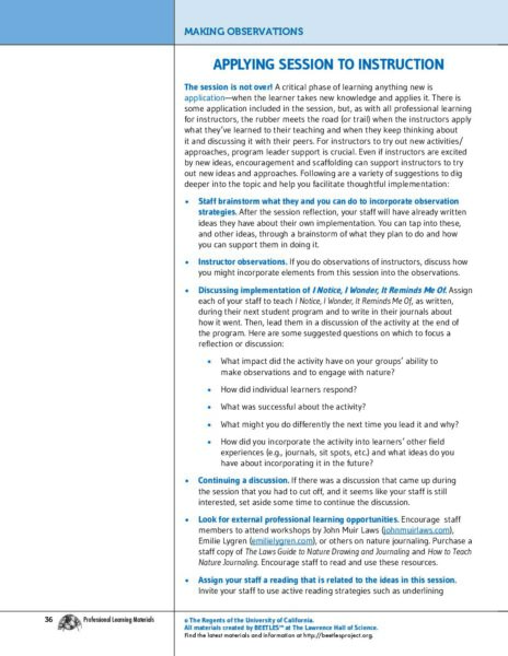 Applying The Session To Instruction preview