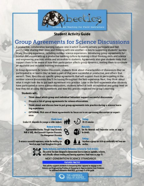 Group Agreements preview