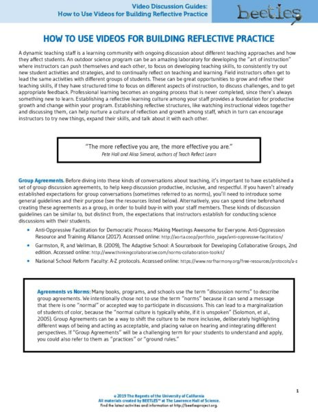 How To Use Videos For Building Reflective Practice preview