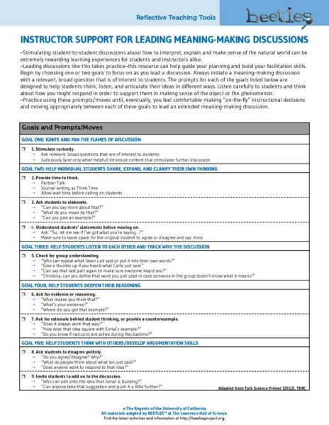 Leading Meaning Making Discussions preview