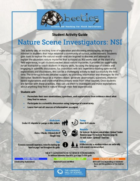 NSI Nature Scene Investigators 2 preview