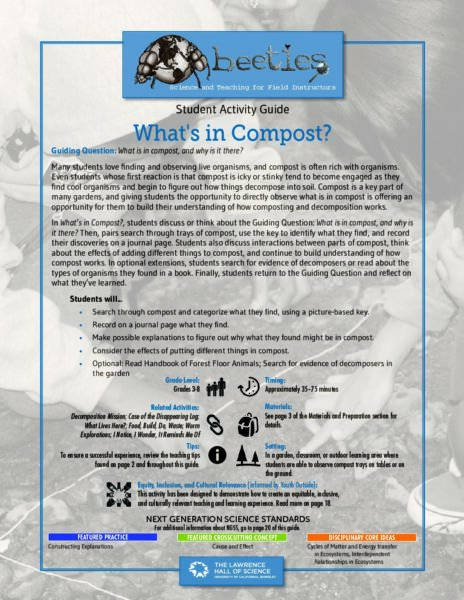 Whats In Compost  preview